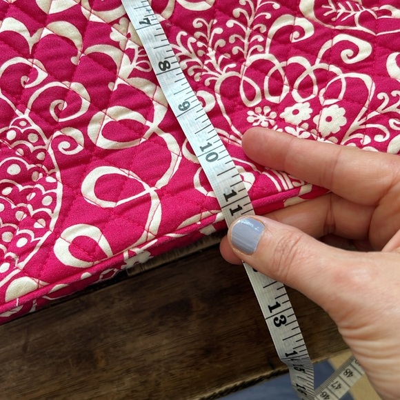 Vera Bradley Twirly Birds Pink Large Toggle Tote and Wallet - Picture 4 of 11